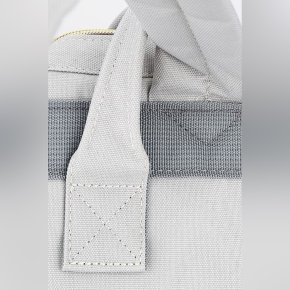 Himawari Contrast Waterproof Canvas Backpack Bag with Side Pockets - Picture 6 of 13